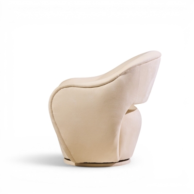 Vladimir Kagan Vladimir Kagan for Directional Model 100A Mid Century Swivel Lounge Chair Pair
