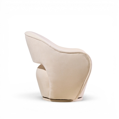 Vladimir Kagan Vladimir Kagan for Directional Model 100A Mid Century Swivel Lounge Chair Pair