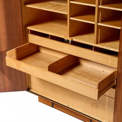 Vladimir Kagan Vladimir Kagan for Dreyfuss Mid Century Walnut Armoire