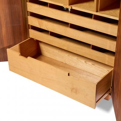 Vladimir Kagan Vladimir Kagan for Dreyfuss Mid Century Walnut Armoire