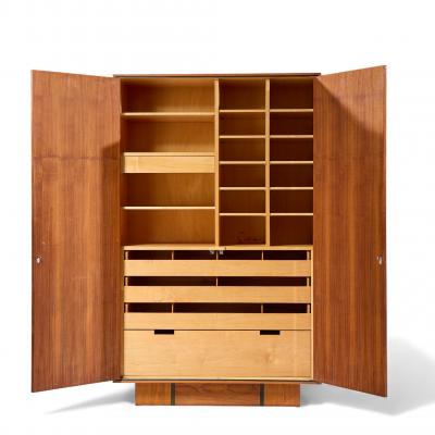 Vladimir Kagan Vladimir Kagan for Dreyfuss Mid Century Walnut Armoire