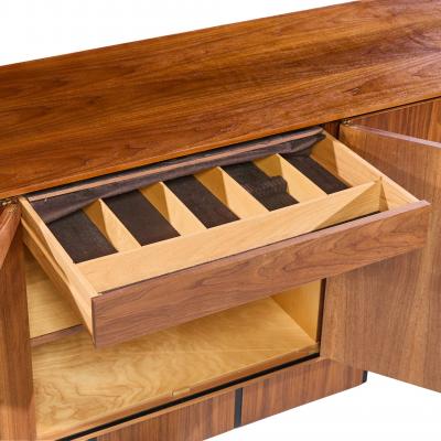 Vladimir Kagan Vladimir Kagan for Dreyfuss Mid Century Walnut Credenza