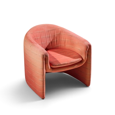 Vladimir Kagan Vladimir Kagan for Preview Mid Century Lounge Chairs Pair