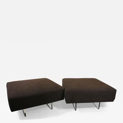Vladimir Kagan Vladimir Kagan pair of Omnibus ottomans