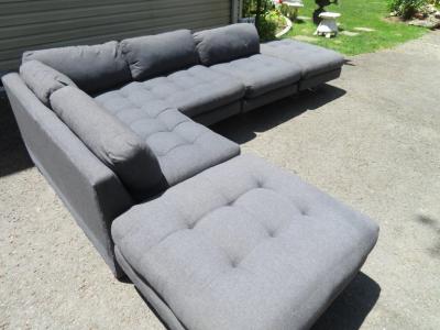 Vladimir Kagan Wonderful Vladimir Kagan 4 Piece Omnibus Sofa Sectional Mid Century Modern