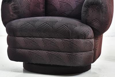 Vladimir Kagan for Directional Swivel Chairs 1980