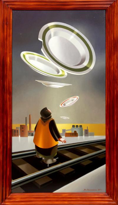 Vladimir Ovchinnikov Flying Saucers