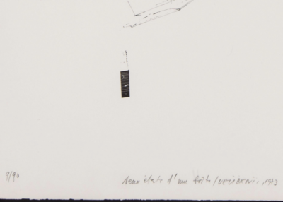 Vladimir Velickovic Vladimir Velickovic France Born 1935 a color lithograph with collage