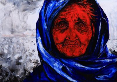 Volodya Hubanov The Blue Scarf