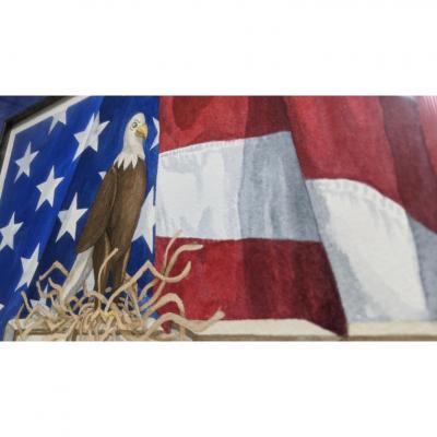 Vote Watercolor by Anne Kinder 1999