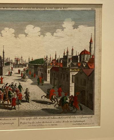 Vue doptique of Constantinople
