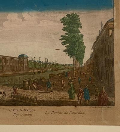 Vue doptiue France Circa 1775