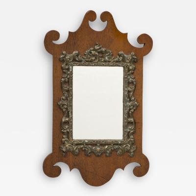 W Badger Antique Miniature Chippendale Mirror Circa 1875