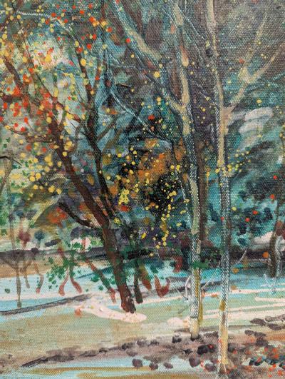 W Carl Burger W Carl Burger Painting Romantic Forest
