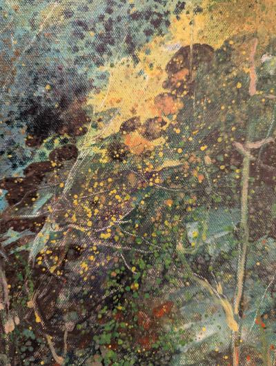 W Carl Burger W Carl Burger Painting Romantic Forest