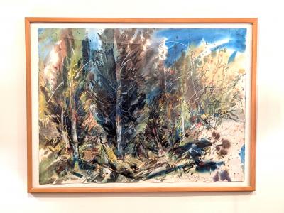 W Carl Burger W Carl Burger Painting Stockton Russ 