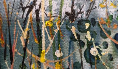 W Carl Burger W Carl Burger Painting Tall Grass 