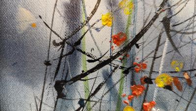W Carl Burger W Carl Burger Painting Tall Grass 