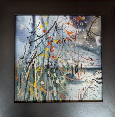 W Carl Burger W Carl Burger Painting Tall Grass 