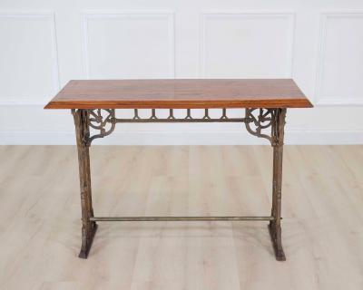 W G Grace Cast Iron Pub Table