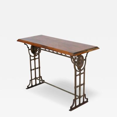 W G Grace Cast Iron Pub Table