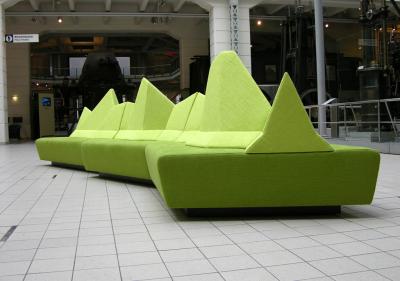 WALKING CHAIR Kohlmaier Manufaktur MONTE BELLO modular mountain range sofa