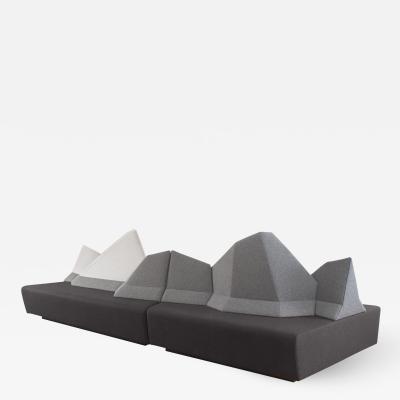 WALKING CHAIR Kohlmaier Manufaktur MONTE BELLO modular mountain range sofa