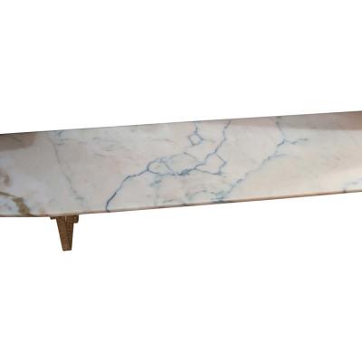 WALL MOUNT MARBLE CONSOLE TABLE BY EUGENIO COLLI
