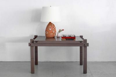 WALNUT BACKGAMMON TABLE