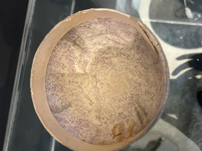 WEST GERMANY FLOCKED RABBIT ARTIST EASTER CANDY CONTAINERS WITH SPRING HEADS