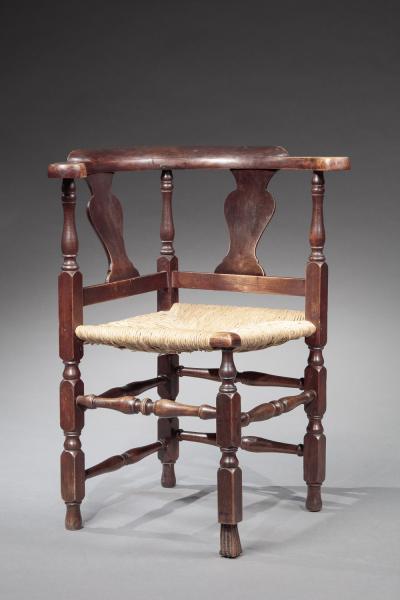 WILLIAM AND MARY CORNER CHAIR