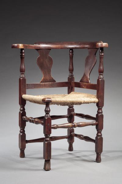 WILLIAM AND MARY CORNER CHAIR