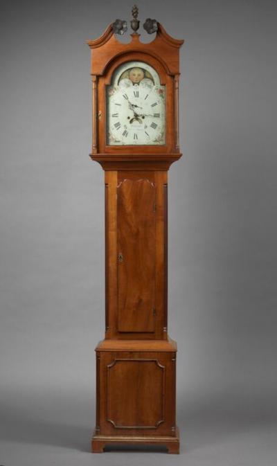WILLIAM HUDSON TALL CASE CLOCK