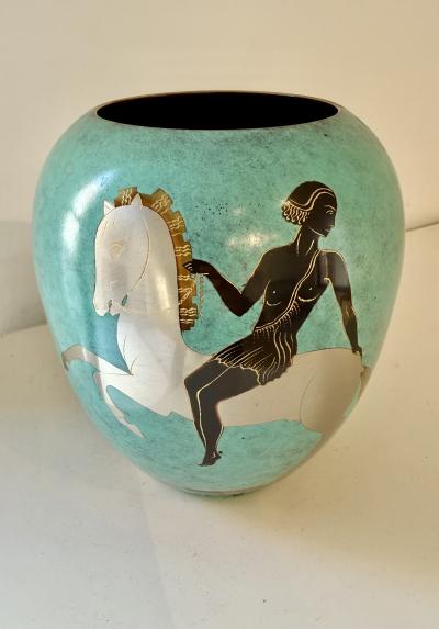 WMF Ikora Vase by Paul Haustein Germany c 1925