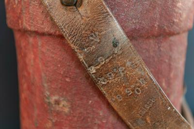 WW1 Period Leather Cordite Carrier