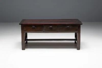 Wabi Sabi Brutalist Workbench France 19th Century