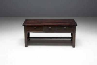 Wabi Sabi Brutalist Workbench France 19th Century