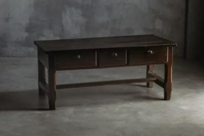 Wabi Sabi Brutalist Workbench France 19th Century