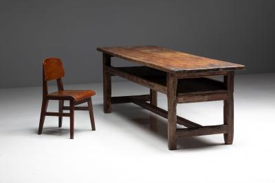 Wabi Sabi Farmhouse Worktable France 19th Century