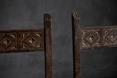 Wabi Sabi Folk Art Chair Europe Early 19th Century
