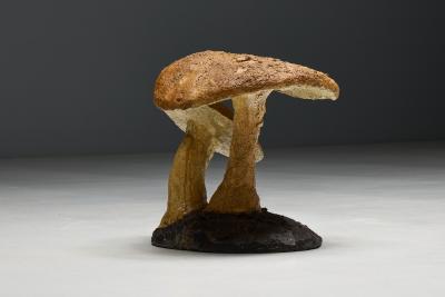 Wabi Sabi Mushroom Sculptures France Late 20th Century