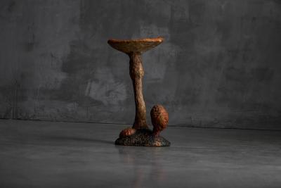 Wabi Sabi Mushroom Sculptures France Late 20th Century