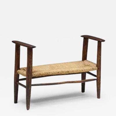 Wabi Sabi Rustic Bench France 19th Century