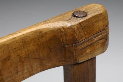 Wabi Sabi Rustic Cord Arm Chair 1940s