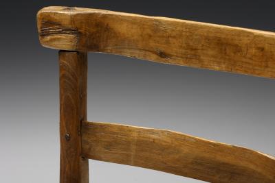 Wabi Sabi Rustic Cord Arm Chair 1940s