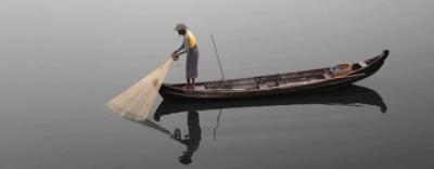 Walker Zabriskie Burmese Boat Man