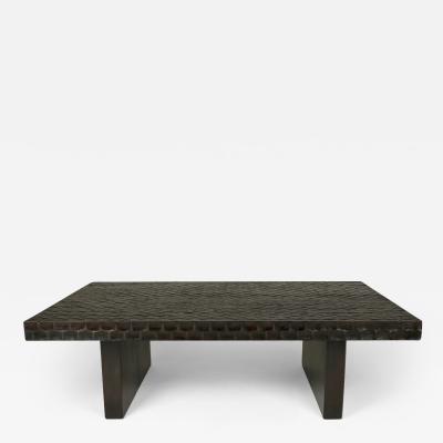 Walker Zabriskie Chiseled Coffee Table