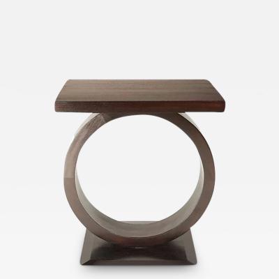 Walker Zabriskie O Mahogany Drink Table
