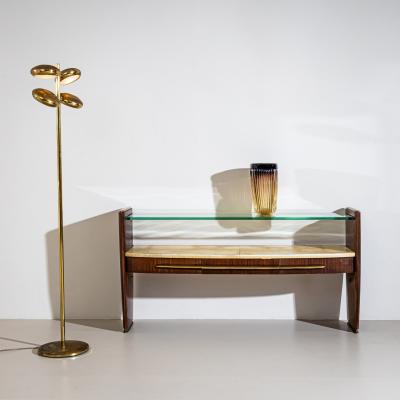 Wall Console with Parchment Italy 1960s