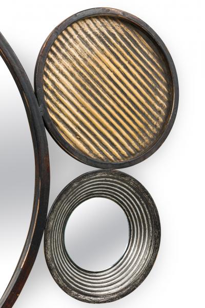 Wall Sculpture With Mirrors